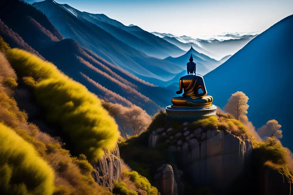 painting-buddha-mountain